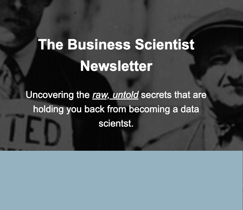 The Business Scientist Newsletter